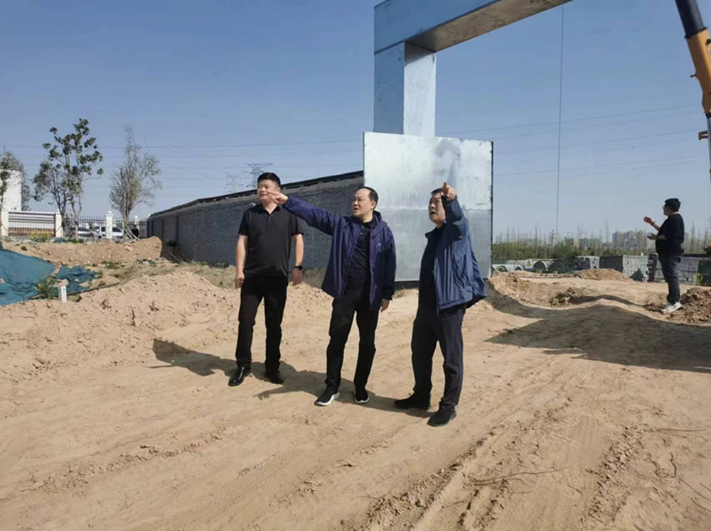 集團公司黨委委員、副總經(jīng)理張巖帶隊進行子公司一季度工作調研